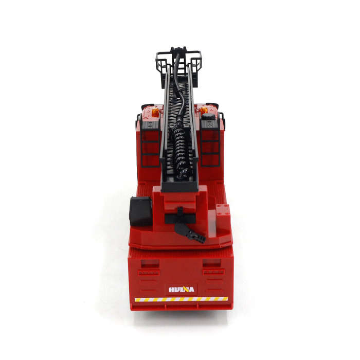 HUINA 1361 1/18 9CH Semi-Alloy Remote Control Engineering Toy Fire Climbing Rescue Aerial Ladder Veh