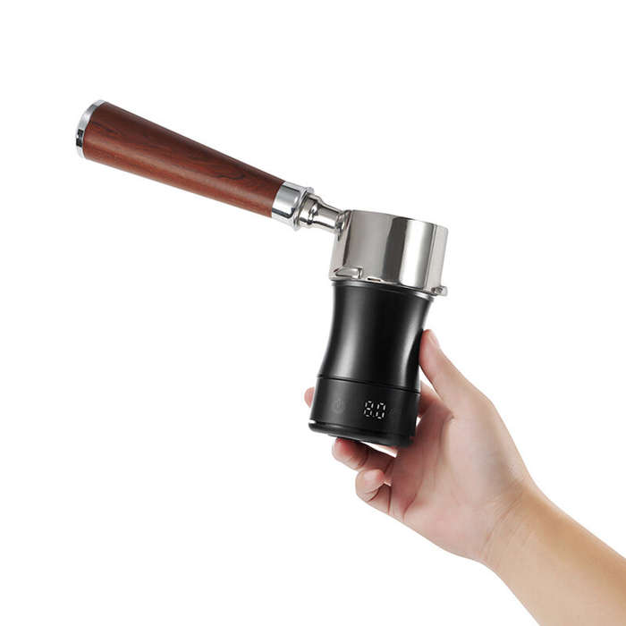 Black - Digital Coffee Scale Cup Portable 500g Capacity 0.1g Precision Graduation Rechargeable Multi