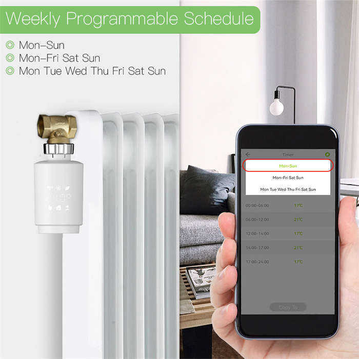 #1 - MoesHouse TV02/TV05 Tuya ZigBe Radiator Actuator Valve Smart Thermostat Temperature Controller