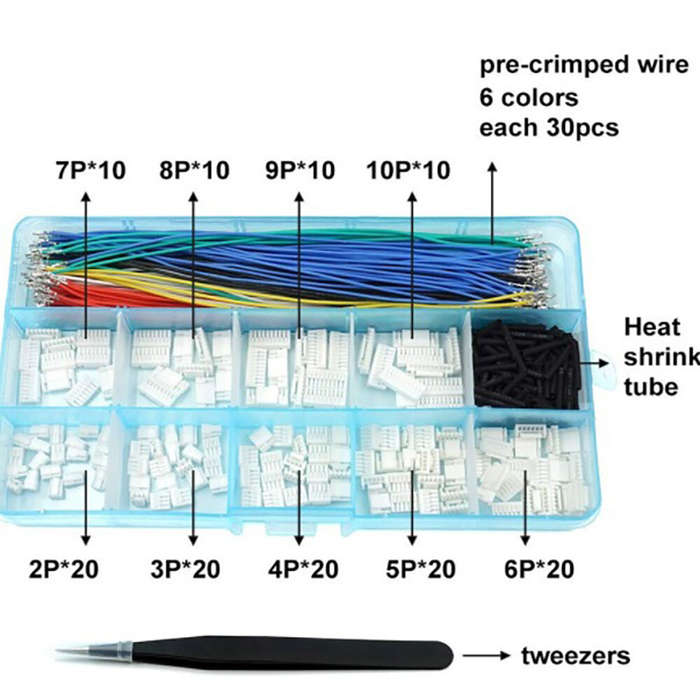 GH1.25 Connectors And Pre Crimped Cables Are Suitable For Pixhawk4 6cm 15cm Wires