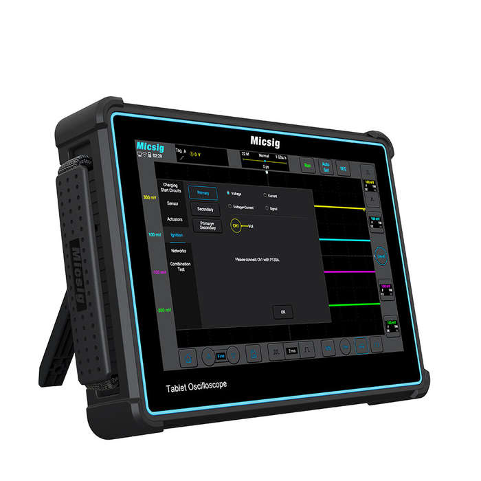 Micsig ATO2002 Automotive Tablet Oscilloscope 300MHz Bandwidth 2GSa/s Rate 10.1" TFT-LCD Wi-Fi USB T