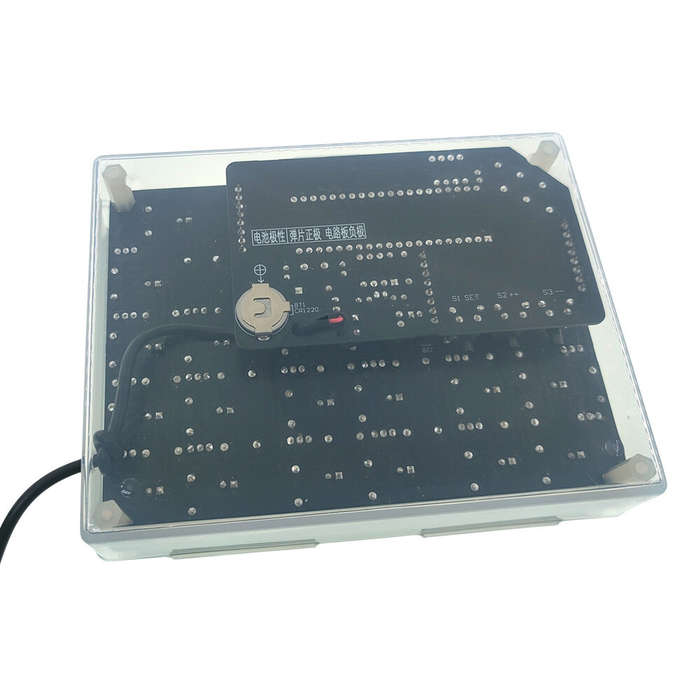 Unassemble Kit - EQKIT YBN-20 Binary Clock DIY Electronic Kit USB 5V Multi-Color LEDs High Precision