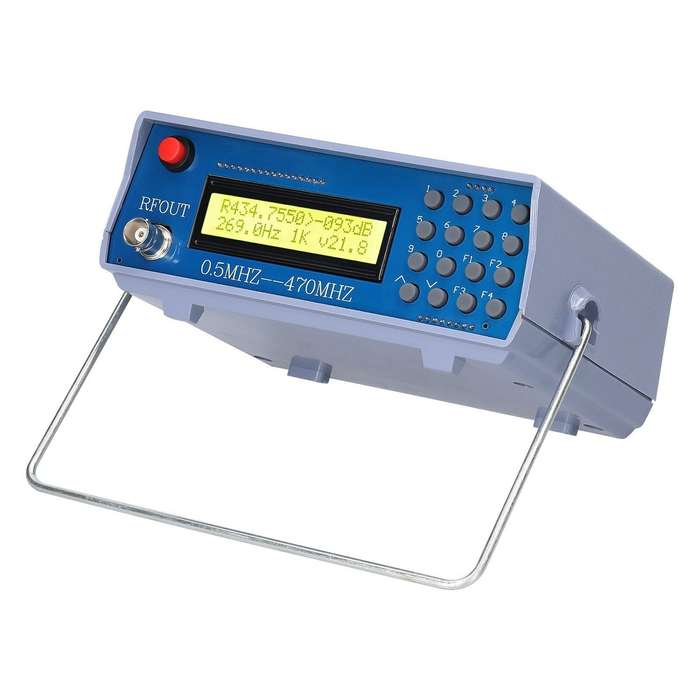 0.5M-470M Radio Frequency Signal Source Generator Practical Debugging Instrument Tester for Frequenc