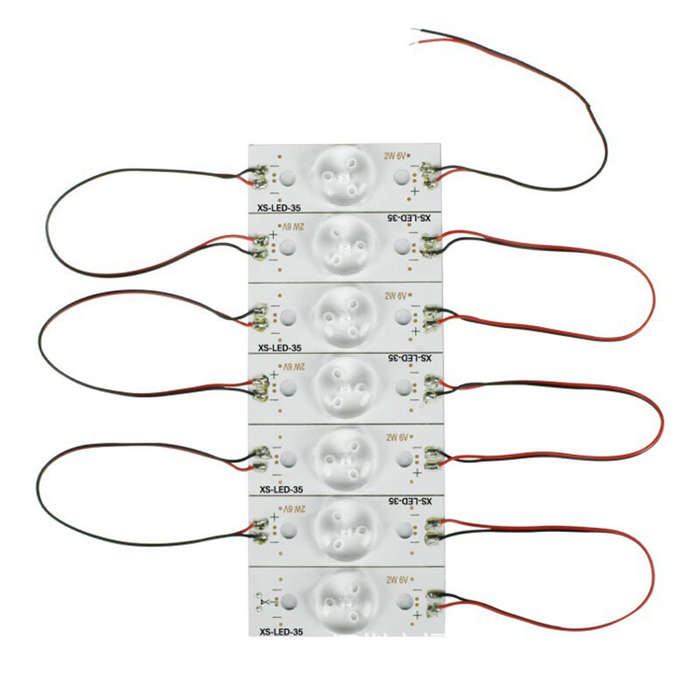 3V Concave Surface - 3V 6V Concave Convex Lens LED Lamp Beads LCD TV Convex Mirror Concave Mirror Un