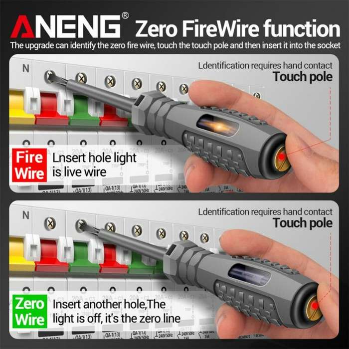 ANENG B04 Digital Voltage Tester Pen AC Non-contact Induction Test Pencil Voltmeter Power Test Meter
