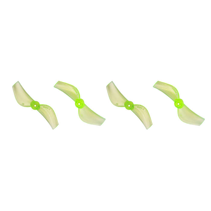 Clear grey - 4 Pairs GEMFAN 35mms 2-blade 1mm Hole PC Propeller for RC FPV Racing Drone