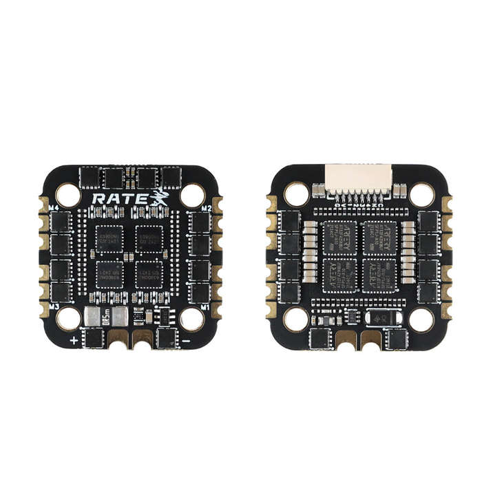 F405 Stack - Rate F405 Flight Controller with 5V 12V BEC Output & 30A 3-6S ESC Mini Stack for Freest