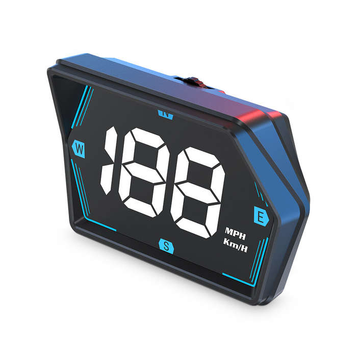 Black - G20 Car Universal Hud Head-Up Display Beidou GPS Vehicle Speedometer High-Definition Head-Up