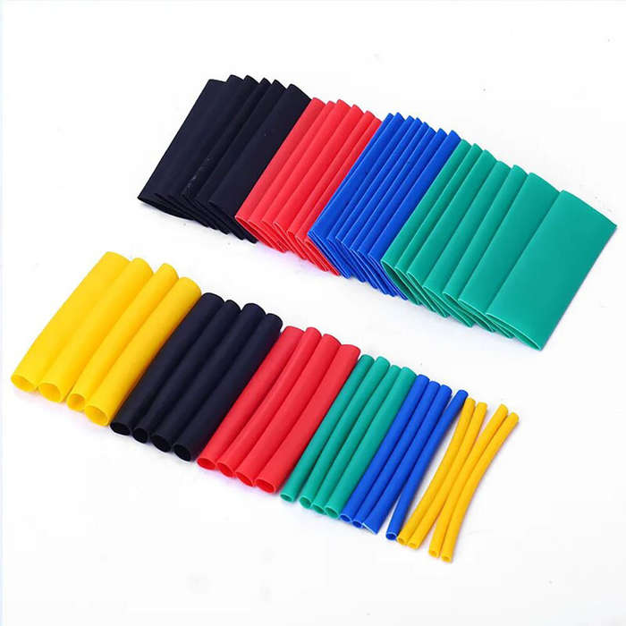530pcs Heat Shrink Tubing Insulation Shrinkable Tube Assortment Electronic Polyolefin Ratio 2:1 Wrap
