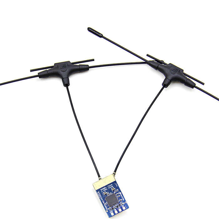 80mm*2 - BAYCKRC 900/2400 900MHz/2.4GHz Dual Band Gemini RX ExpressLRS Receiver for FPV Racer Drone