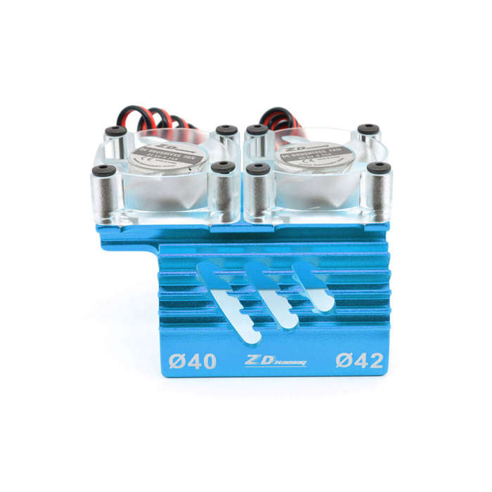 Blue - ZD Racing DBX07 EX07 MX07 1/7 RC Car Spare Motor Heatsink Radiator 40/42mm 8553 Vehicles Mode