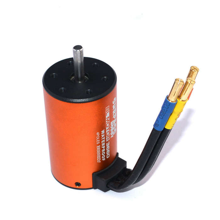 3300KV - Surpass Hobby 3660 Brushless Waterproof Motor 3300/3800kv for 1/10 RC Car Vehicles Parts