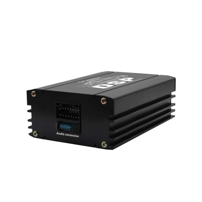 Black - 4 Channel Car Amplifier Class A/B Power Technology 200W RMS Power DSP Solution High 4 Load 2