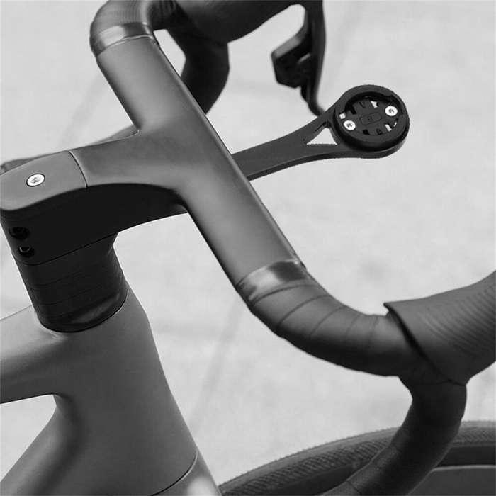 Black - LAOTIE Bicycle Computer Holder Aluminum Alloy Bike Sports Camera Speedometer Mount for MTB I