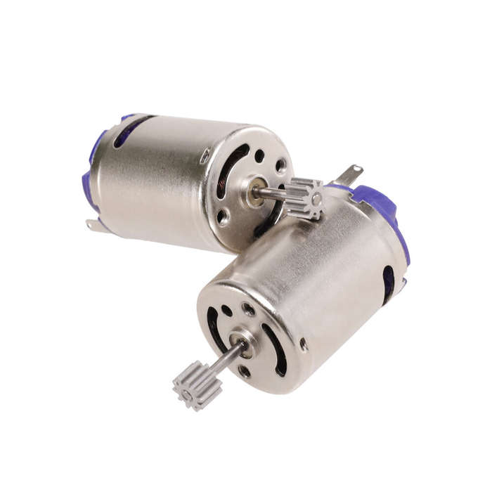 Black - Upgraded Accessories 370 High-Speed Brushed Motor with Base for MN99S MN78 WPL C24 C34 RC Ca