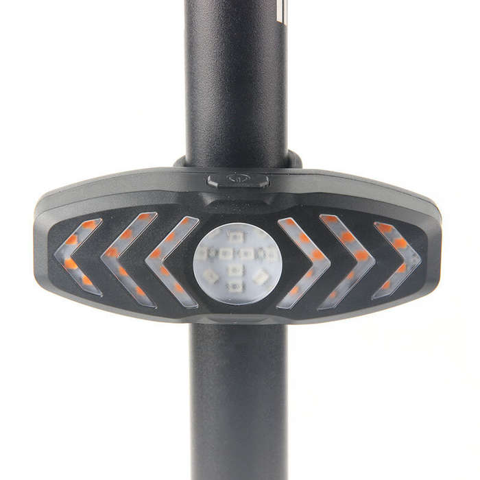 WEST BIKING Smart Bike Light Wireless Remote Control Waterproof LED Charging Signal Bicycle Light US