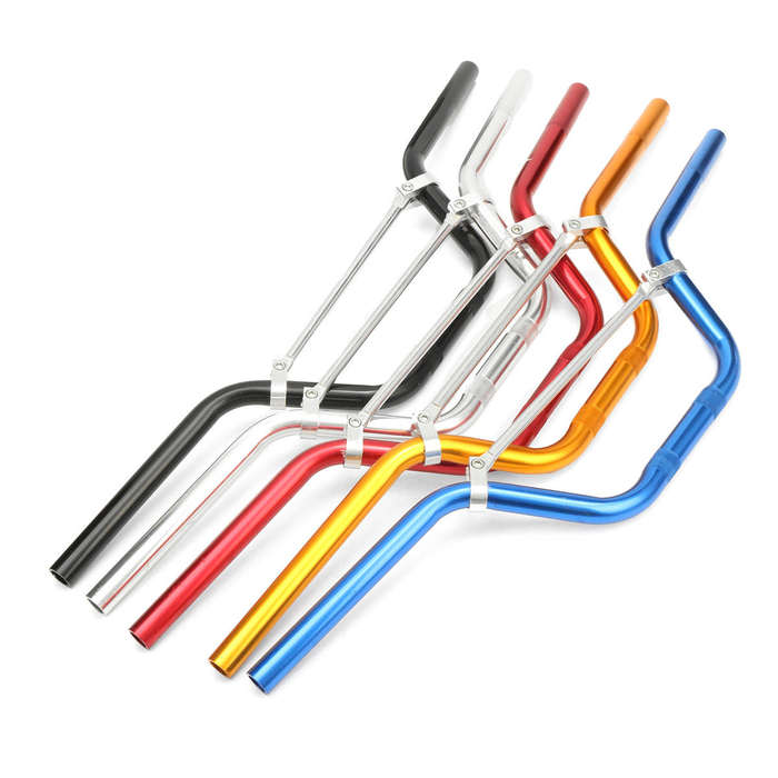 Silver - 7/8inch 22MM Aluminum Handlebar For Dirt Pit Bike ATV Quad Motocross Enduro