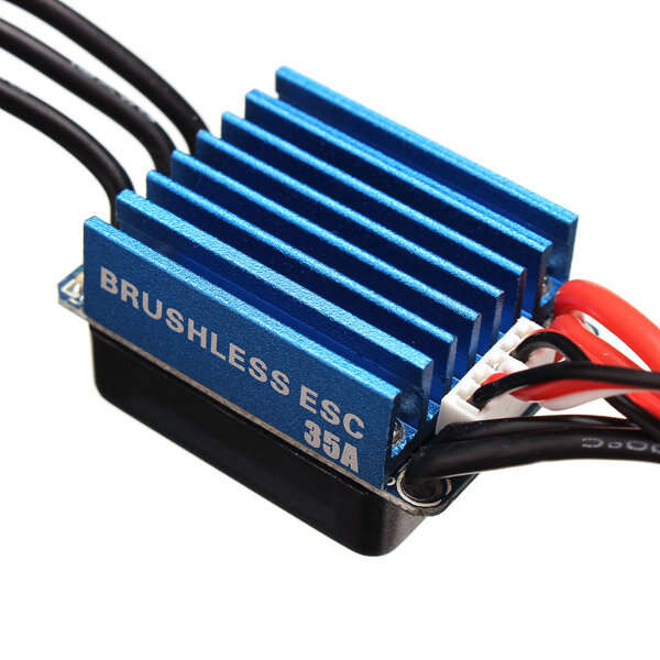 4500KV - 2838 Sensorless Waterproof Motor 3600/4500KV 35A ESC For 1/12 1/14 Cars