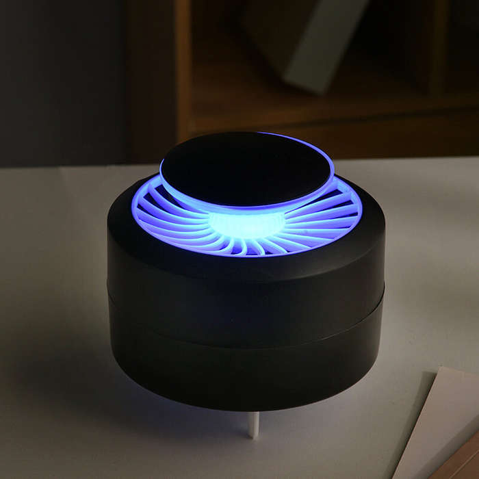 White - 360 LED Portable LED Mosquito Killing Lamp USB Charging Insect Bug Zapper Qiuet Design