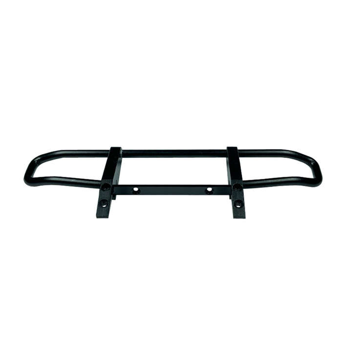 Black - LDR/C LDP06 1/12 Unimog 435 RC Car Upgraded Metal Front Upper Bumper Protector LP0004 Vehicl
