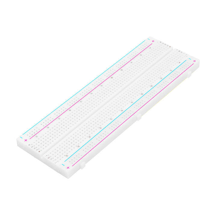 5Pcs MB102 Test Developer DIY 830 Hole Solderless PCB Breadboard