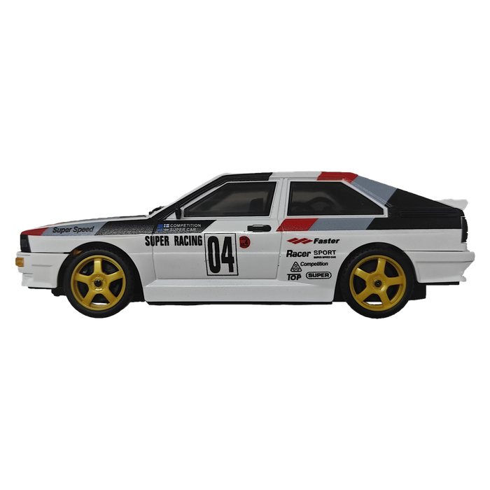 White - LDRC 2804 PRO RTR 1/28 2.4G RWD Drift RC Car Gyro LED Light On-Road Mini Full Proportional R