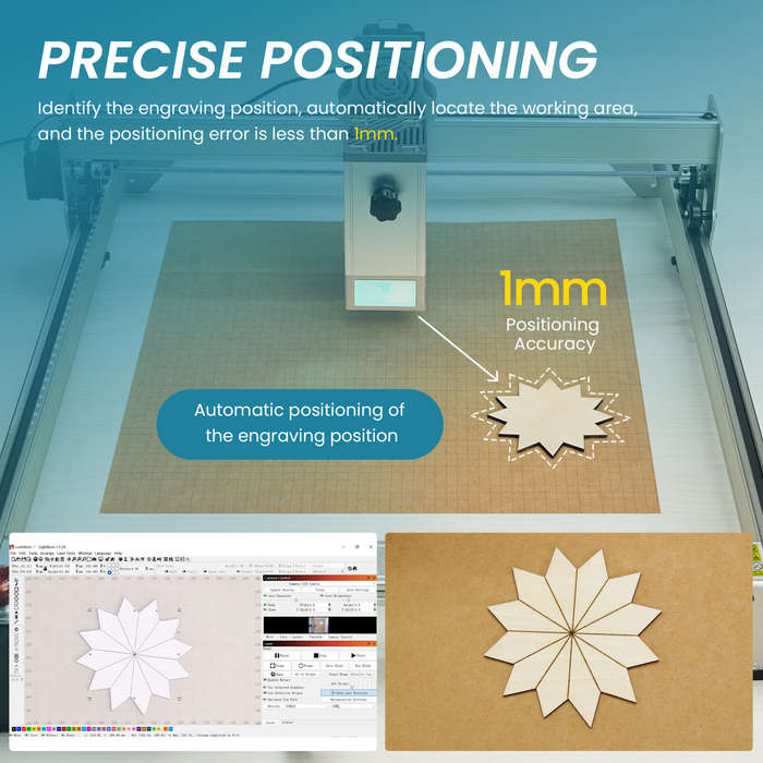 Atomstack Maker AC1 Laser Camera Engraving Machine Time-lapse Camera Photography Video Precise Posit