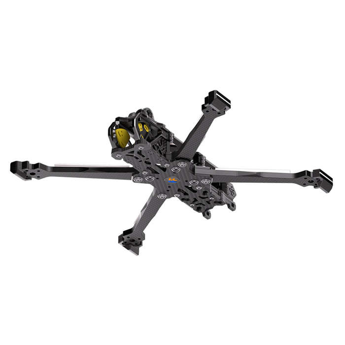Black - FlyfishRC Volador II VX6 V2 268mm Wheelbase 6 Inch T700 Carbon Fiber Frame Kit Support DJI O