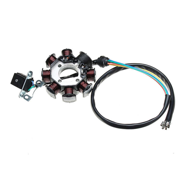 Electric Wiring Harness Wire Loom CDI Motor Stator Full Set For ATV QUAD 150/200/250CC