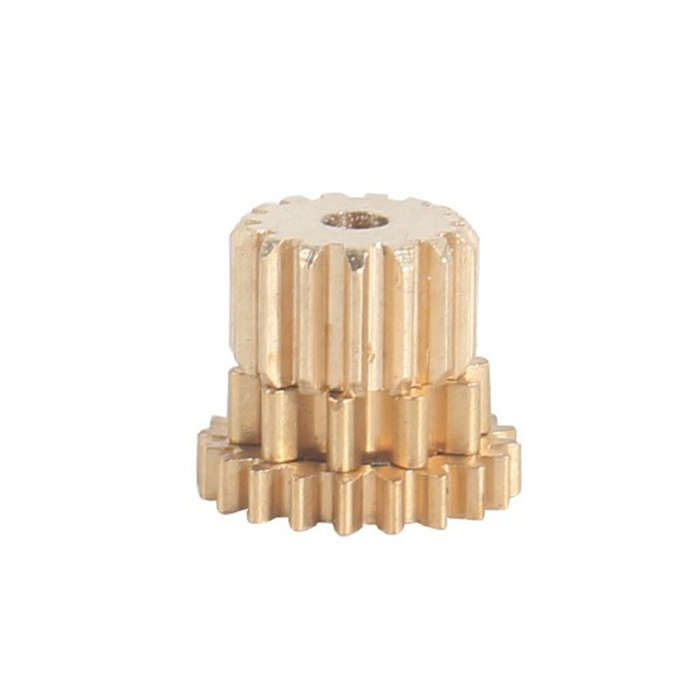 Gold - LDRC 1801 1802 1803 1804 1/18 Drift RC Car Upgraded Parts Metal Gearbox Motor Gear Vehicles M