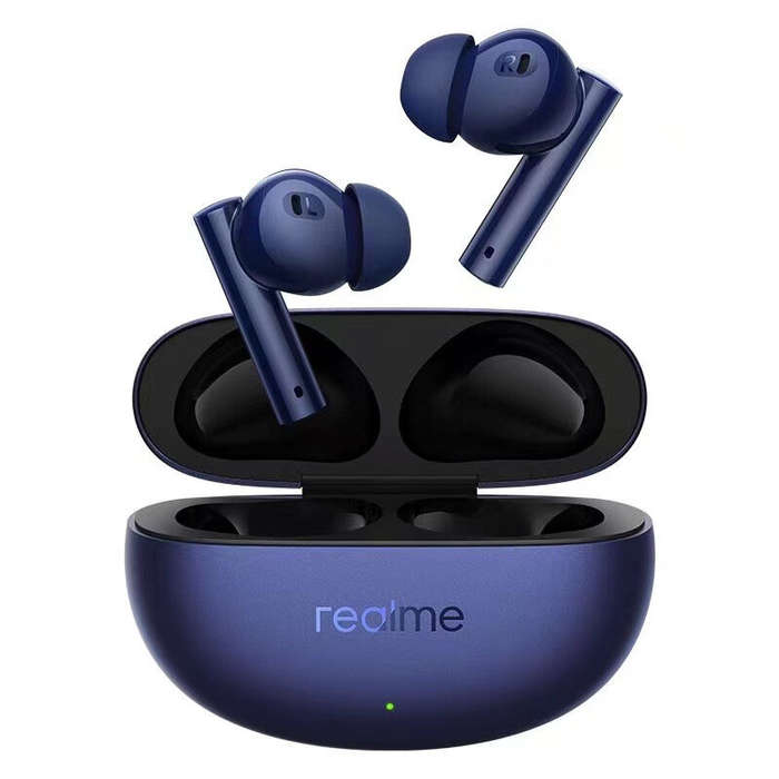 Realme Buds Air 5 TWS Earbuds bluetooth 5.3 Earphone 50dB Active Noise Cancelling 12.4mm Mega Titani