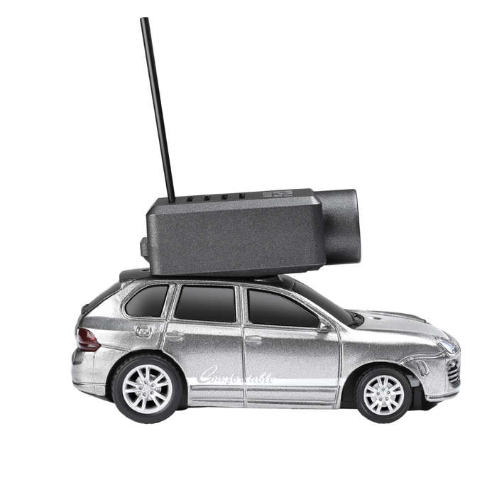 Silver - Wltoys 6401-C 1/64 2.4G FPV RC Car Wifi Camera Photos Videos VR App Control Built In Gyro D