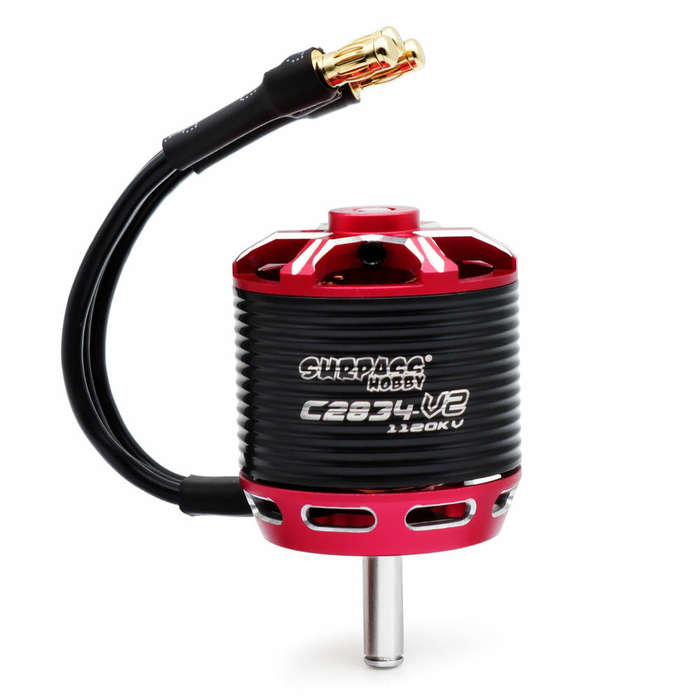 880KV - SURPASS-HOBBY C28 Series V2 C2834 750KV/ 880KV/ 1120KV Outrunner Brushless Motor for RC Airp