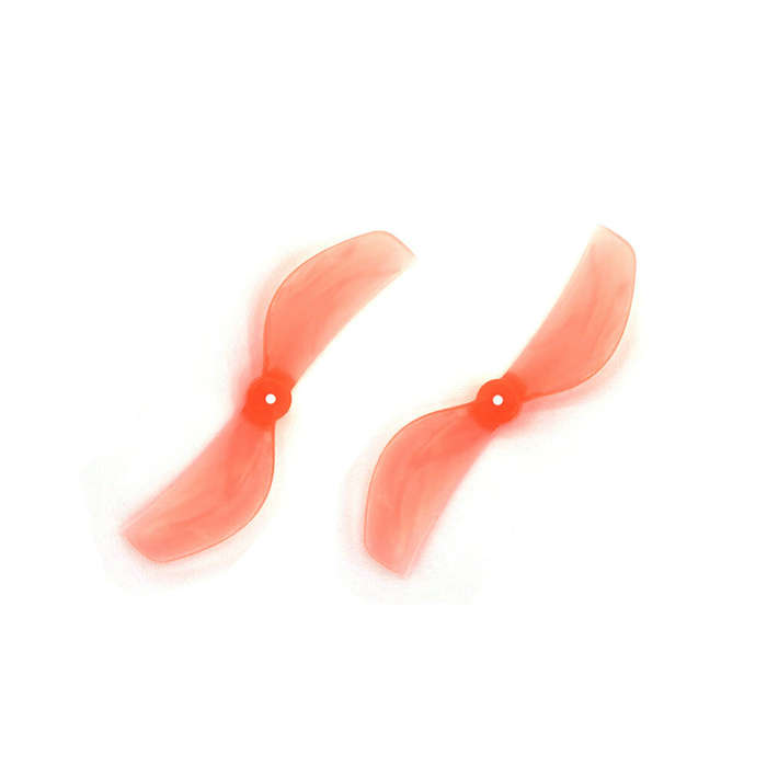 Transparent Blue - 8 Pairs Gemfan 45mm 2-Blade Propeller 1mm / 1.5mm Shaft Hole for 80-85mm Indoor T