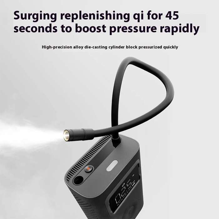 Black - Xiaomi Mijia Air Pump 2Pro Portable Electric Air Compressor 150psi High Pressure Inflatable