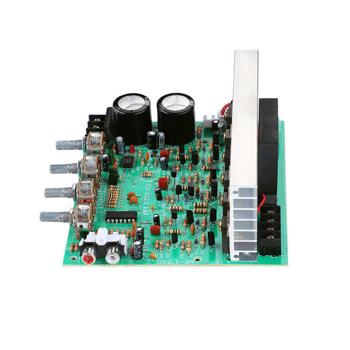 Board Only - High Power Audio Amplifier Board 2.1 Channel Subwoofer Amplifier Board 240W AMP Dual AC
