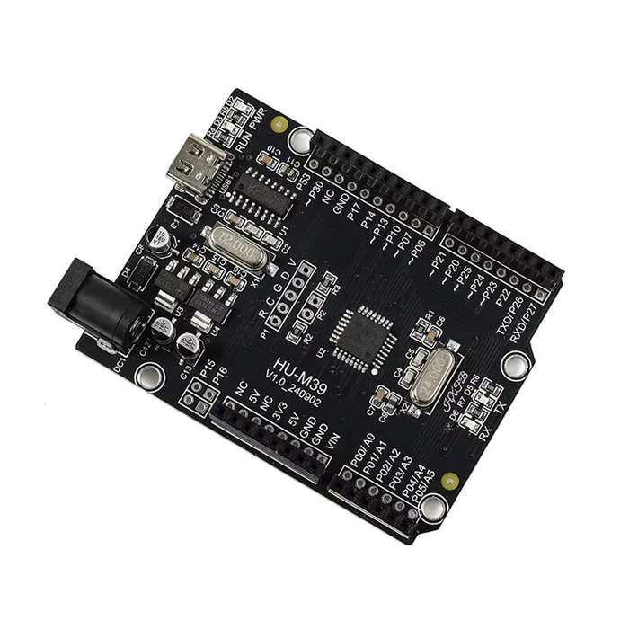 Black - HU-M39 Graphical Programming Core Board Smart Car Robot Module PWM Support Bluetooth NRF24L0
