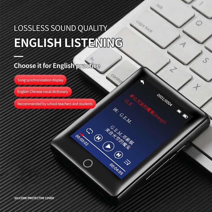 64GB - Portable 64GB 3.0'' MP3 Music Player BT5.0 Full Screen External Playback Sport HIFI Music Pla