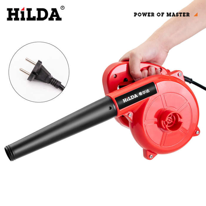 Blue - HILDA JS-EB17A Industrial Blower Vacuum 1000W High Power Adjustable Speed 2.8m3/min Air Volum