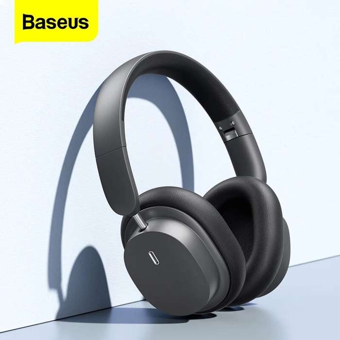 White - Baseus Bowie D05 bluetooth Headset Wireless Headphone HiFi Stereo BISA 3D Audio Low Latency