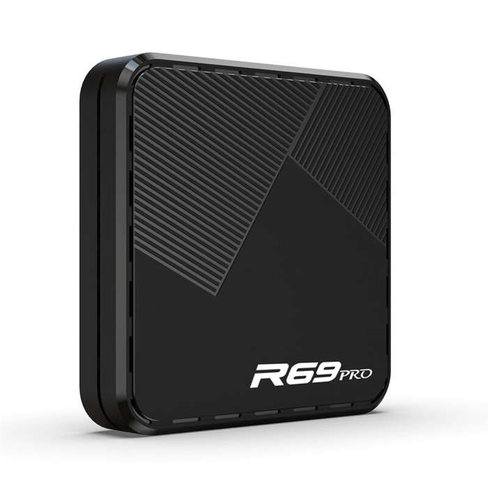 US Plug - R69 PRO 4+32G Android 14 TV Box Allwinner H728 Quad-core Support WiFi 6 bluetooth-Compatib
