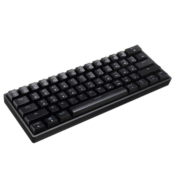 SKYLOONG GK61 Mechanical Keyboard 61 Keys Hot Swappable Gateron Optical Switch RGB Type-C Wired Prog