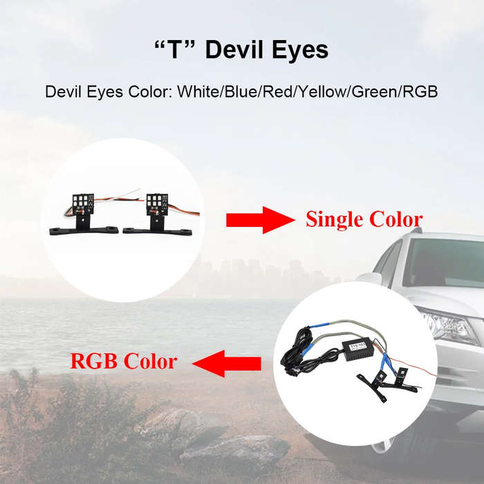Red - 2.5'' VER 8.1 Bi-Xenon Projector Lens H1 Motorcycle Headlight for X5 BM Sport Motorcycle LED S