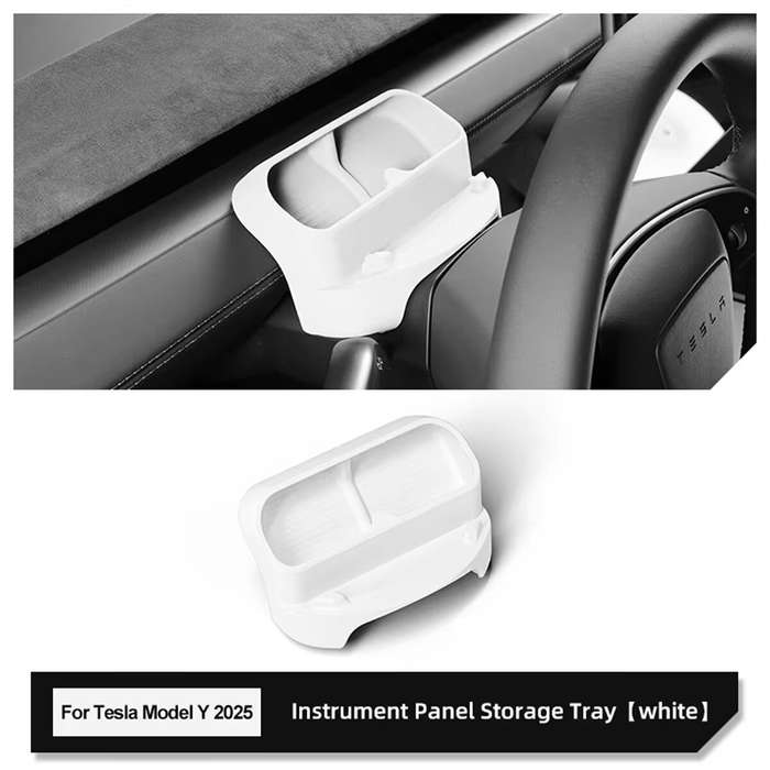 Black - Car Glasses Storage Box Silicone Material Dashboard Tray Sunglasses Organizer Interior Acces