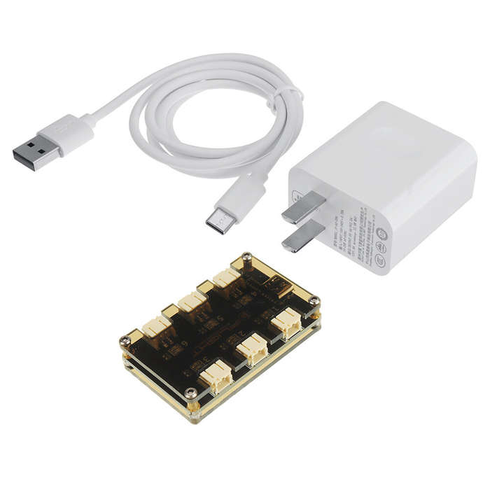 Charger Board - iFlight 1S Six-way PH2.0 1.25HV 300mAh Lithium Battery Charging Board Charger Set