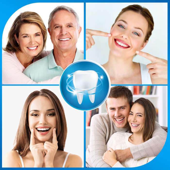 Blue - IPX7 Waterproof Electric Portable Sonic Dental Calculus Scaler Plaque Stains Cleaner Removal