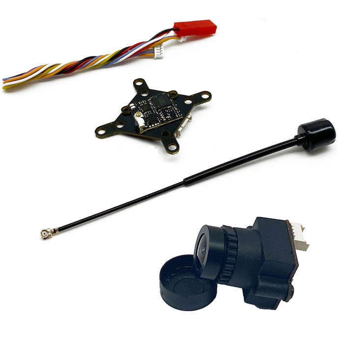 500mW VTX Camera - EWRF 500mW 5.8GHz FPV VTX & 1200TVL Camera Combo - 7-12V Wide Voltage, TBS Analog