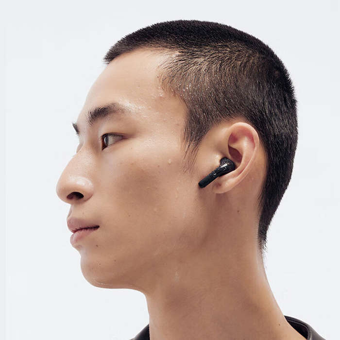 White - EDIFIER Evo Air TWS Headset Wireless bluetooth 5.4 Earphone 13mm Moving Coil HiFi Bass AI Ca