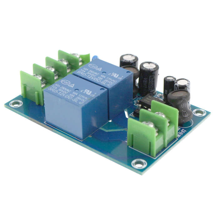 220V 2 Channel Power Automatic Switcher 10A Dual Power Supply 2 In 1 Out Battery Cut-off Control Swi