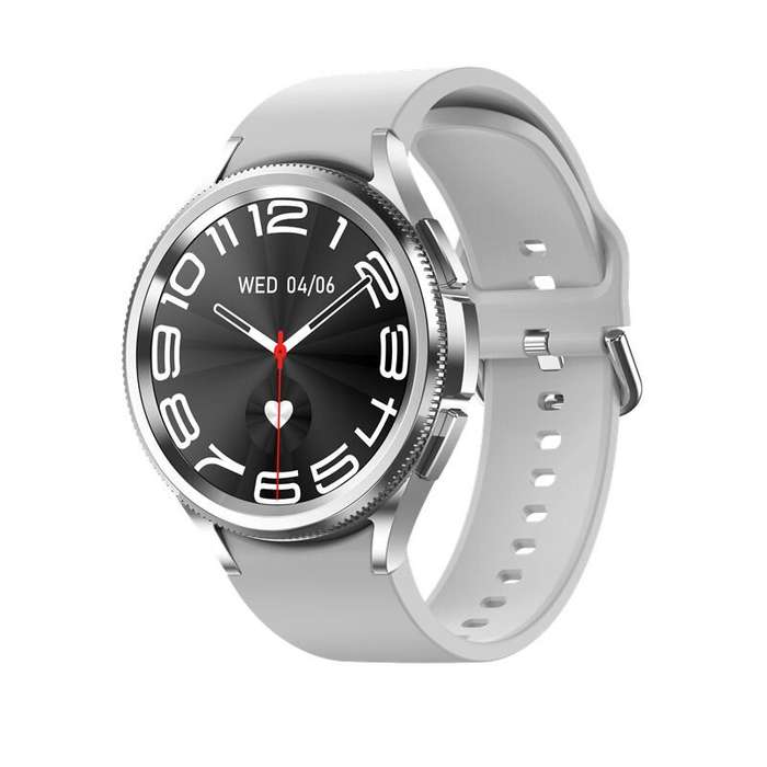 Gray - HW62 Smart Watch with 1.49inch HD Display AI Features Bluetooth Calling Health Monitoring Mul